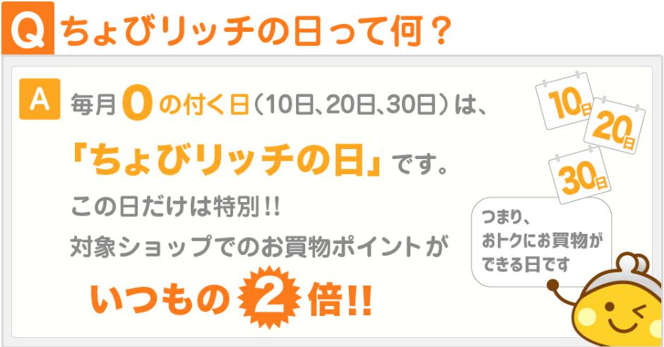 ちょびリッチの日