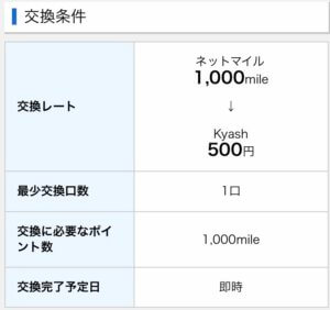 交換条件