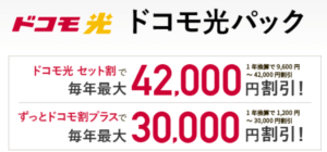 ドコモ光パック