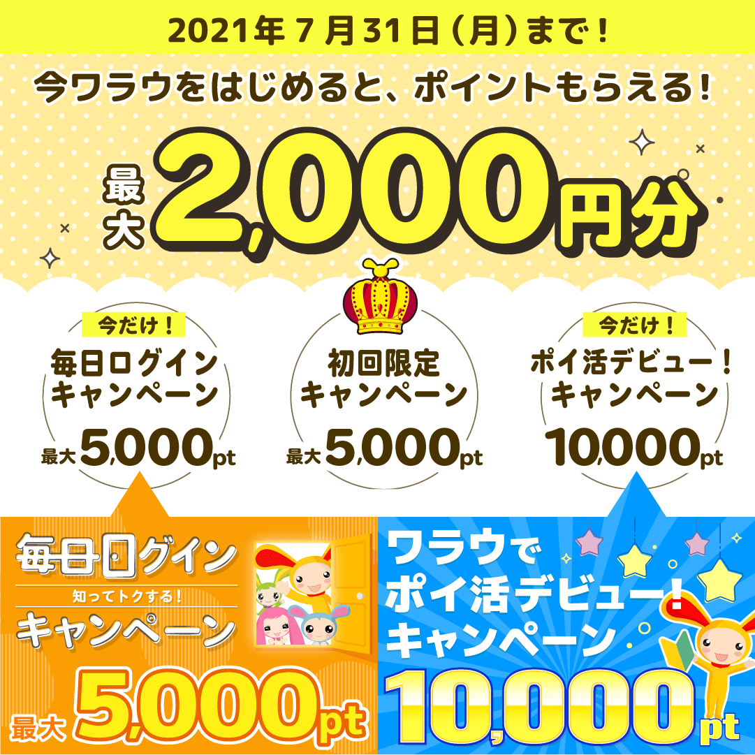 ワラウキャンペーン