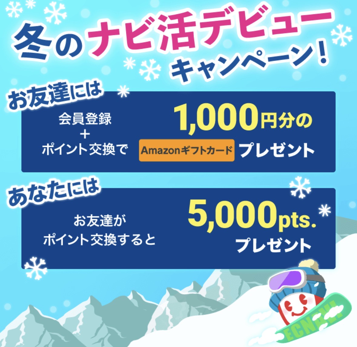 ECナビ登録キャンペーン